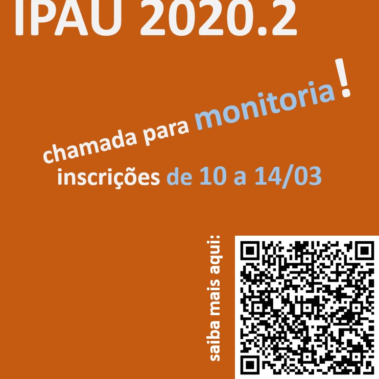 Banner Seleção IPAU 2020.2