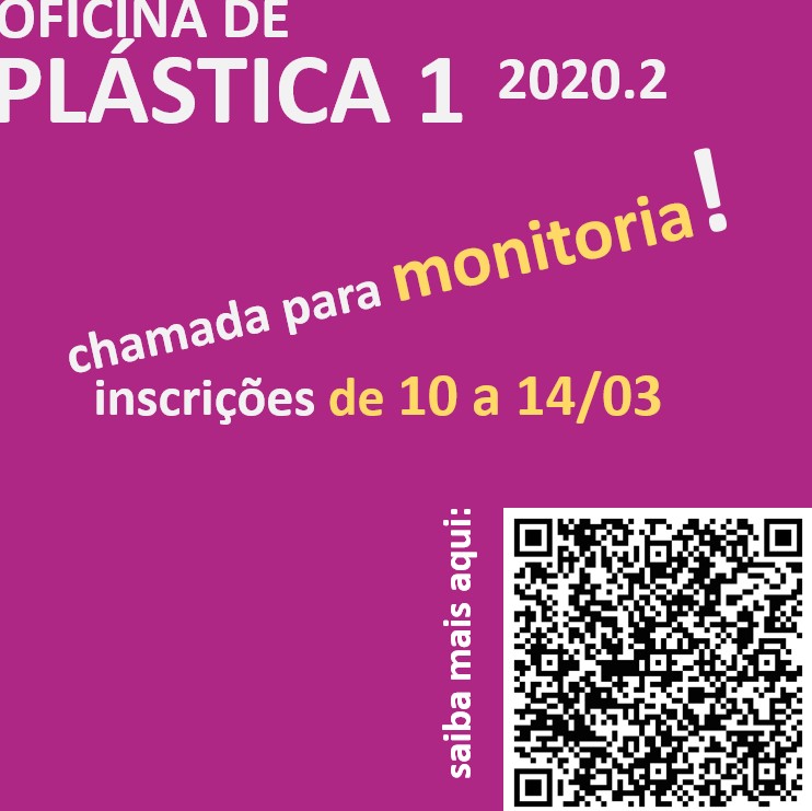 Banner Seleção Plástica I 2020.2