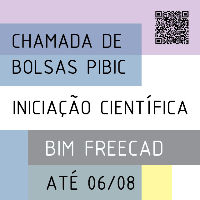 Chamada PIBIC BIM FreeCad 2021 2022