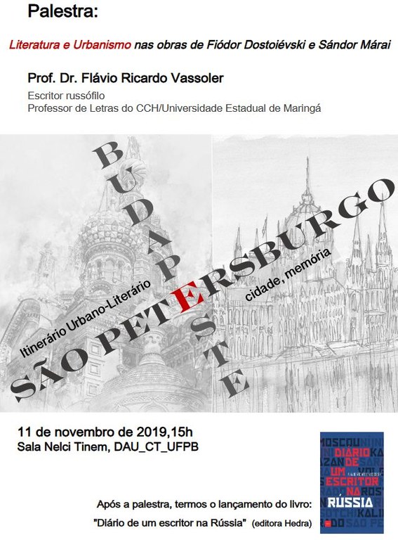Cartaz Palestra Ricardo Vassoler Cartaz