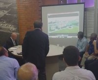 Em 20 de março de 2019, o Prof. Antônio Villar e Tarciso Cabral (Diretor e Vice do Centro de Tecnologia) receberam Pesquisadores da UFPB, empresas e a CINEP-Companhia de Desenvolvimento da Paraíba para uma reunião de prospecção de potenciais interações entre os Centros da UFPB em vistas às demandas atreladas ao projeto, construção e implementação do Estaleiro de Reparos do Litoral Norte da Paraíba.