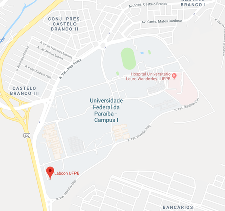 Universidade Federal da Paraíba - Via Expressa Padre Zé, 643-923 - Castelo Branco, João Pessoa - PB, 58033-455