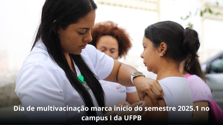 As vacinas estarão disponíveis para toda a comunidade universitária, de forma gratuita